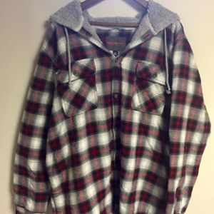 Northwest Territory with faux Sherpa lining shirt